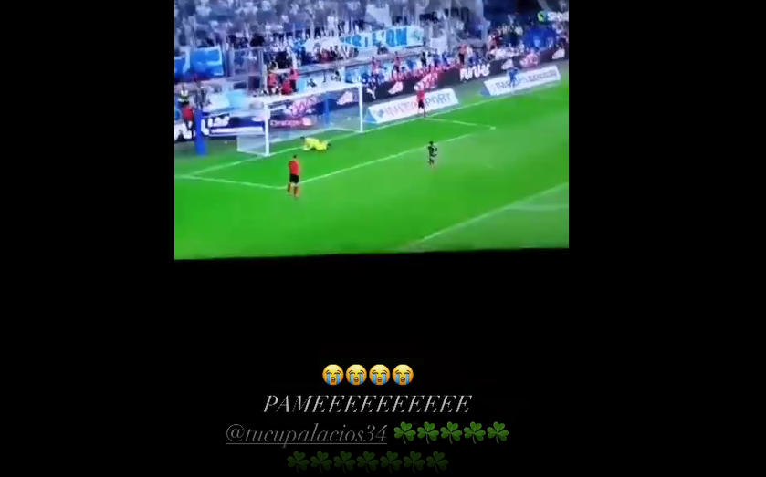 Παναθηναϊκός: Τρελάθηκε η σύζυγος του Παλάσιος με το πέναλτι