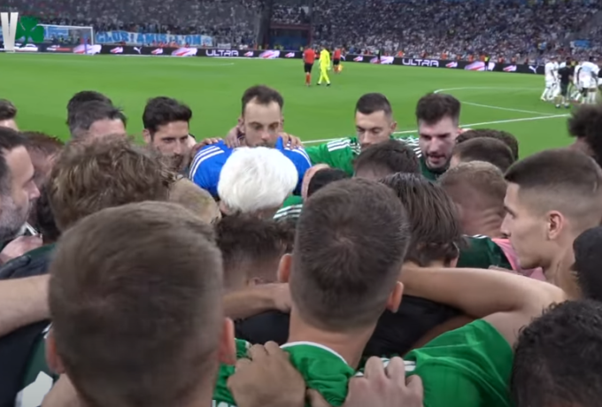 Παναθηναϊκός: Η πορωτική ομιλία του Γιοβάνοβιτς πριν τα πέναλτι