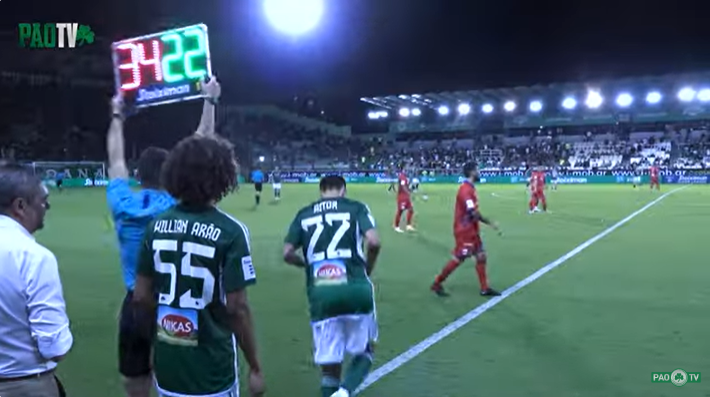 Παναθηναϊκός: Ο Αϊτόρ έγινε αλλαγή με το «γούρι» του! (vid)