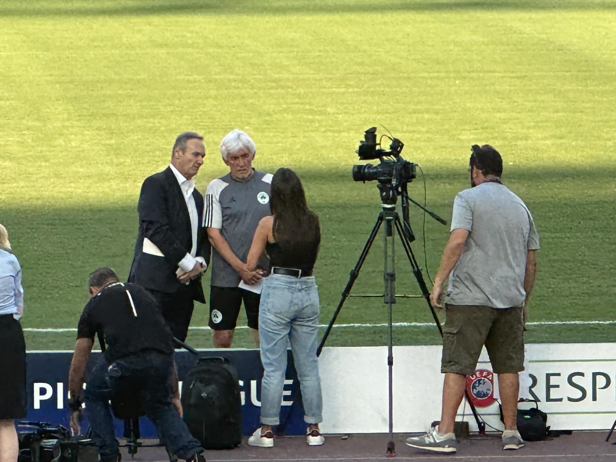 Φόρεσε τα ευρωπαϊκά του το ΟΑΚΑ - Φωτογραφίες και βίντεο από την προπόνηση