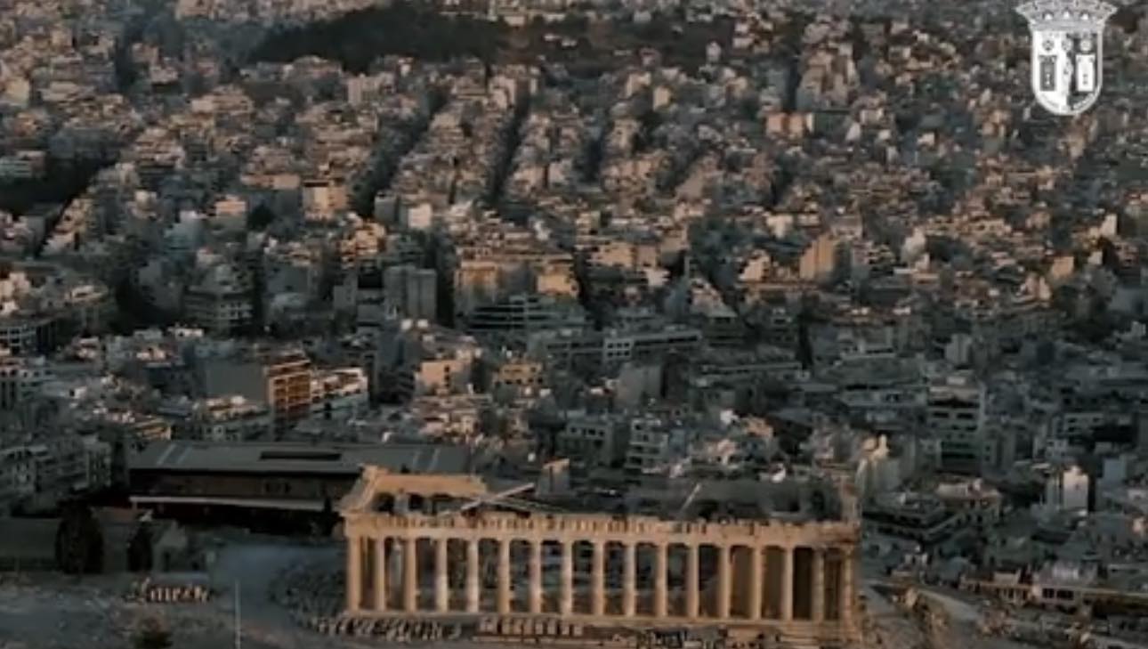 Εκπληκτικό αφιέρωμα της Μπράγκα στην Αθήνα και στον Παναθηναϊκό (vid)