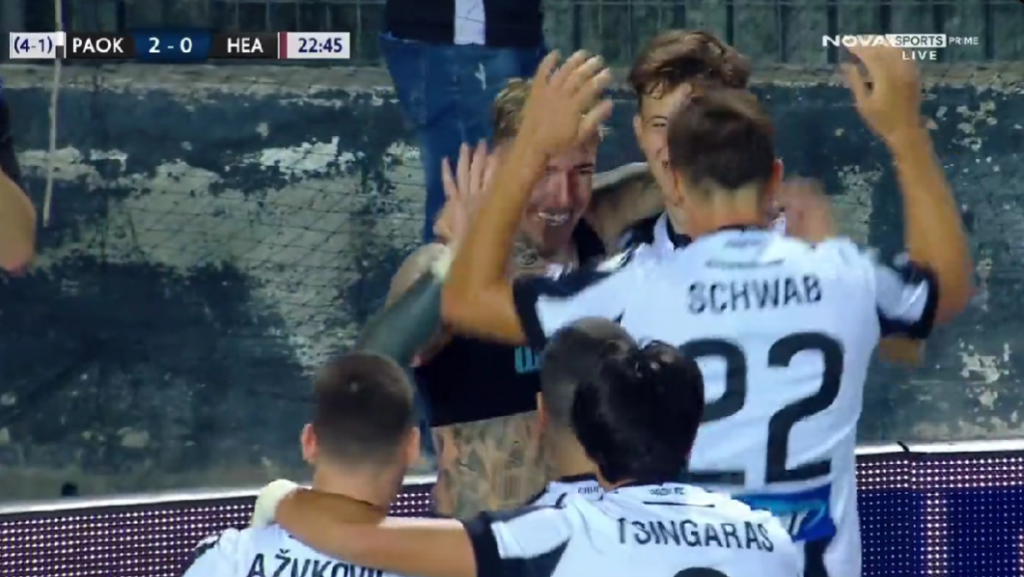 «Καθάρισε» σε επτά λεπτά τη Χαρτς ο ΠΑΟΚ (vid)