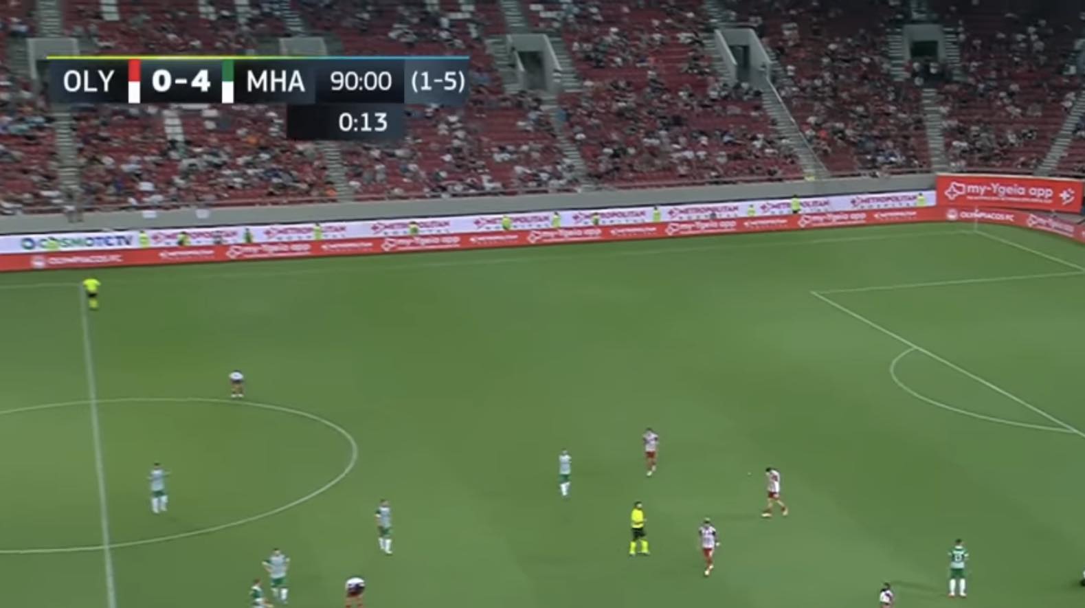 Η «τεσσάρα» της Μακάμπι Χάιφα στο Φάληρο κόντρα στον Ολυμπιακό! (vid)