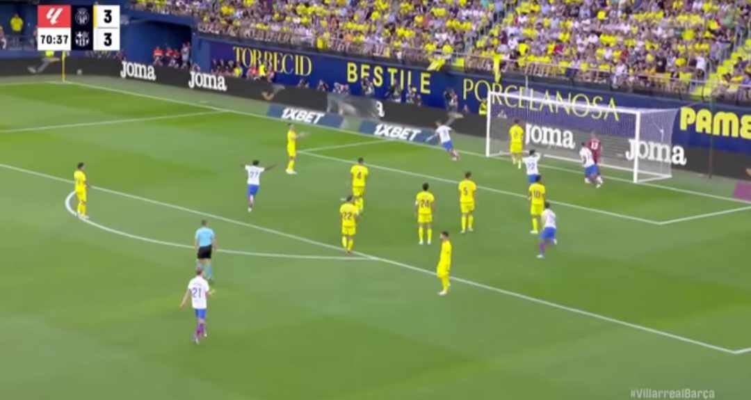 Η ματσάρα της Βιγιαρεάλ με τη Μπαρτσελόνα - Μπήκαν εφτά γκολ! (vid)