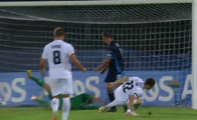 Ακυρώθηκε γκολ του Τσέριν στο Σαν Μαρίνο - Σλοβενία (vid)