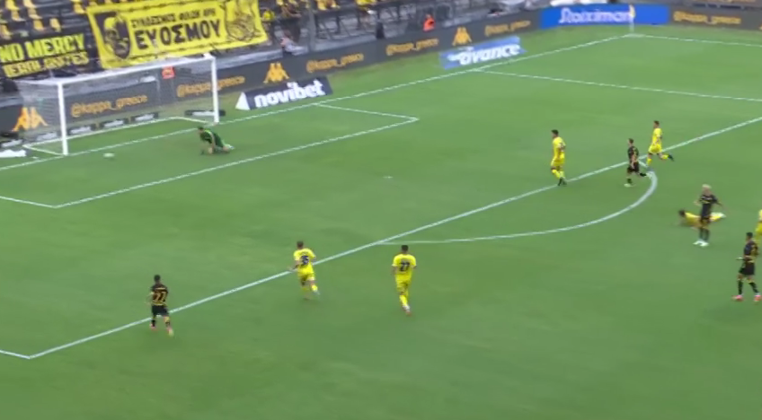 Δίχως αντίδραση ο Καπίνο, γκολ ο Μορόν με δυνατό σουτ (vid)