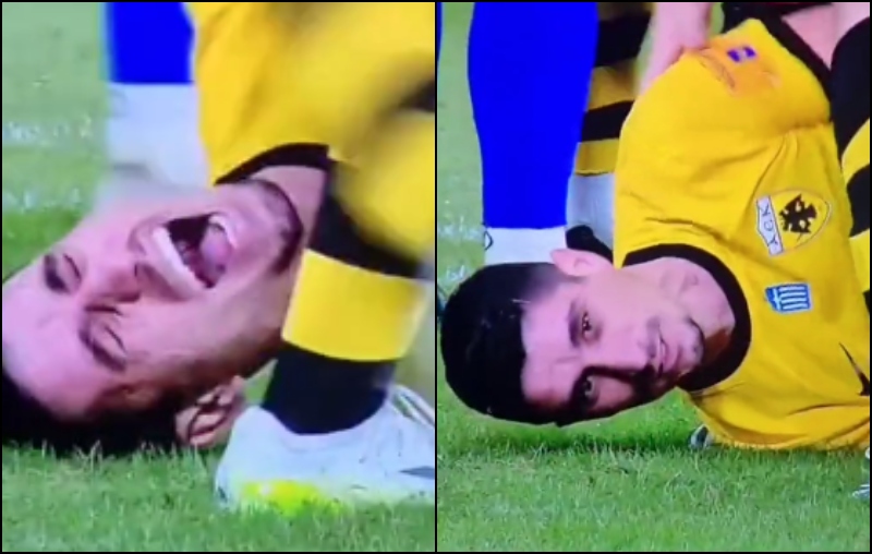 Viral: Ο πεσμένος Μάνταλος στη φάση του πέναλτι (vid)