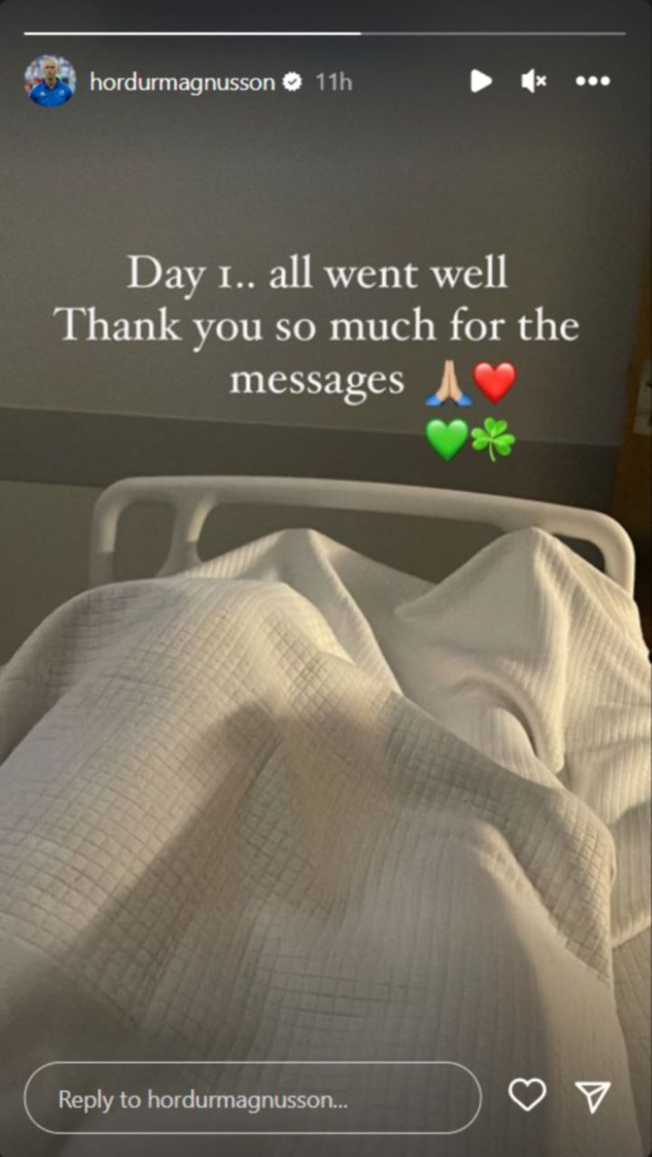 Παναθηναϊκός: Η πρώτη φωτογραφία του Μάγκνουσον μετά το χειρουργείο