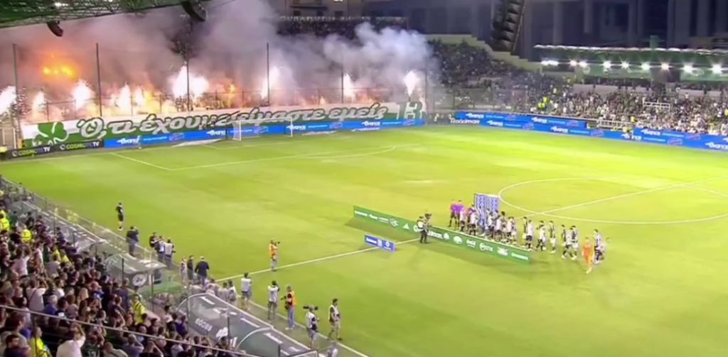 Παναθηναϊκός-ΠΑΟΚ: Πανό με νόημα στη Θύρα 13 (pic)