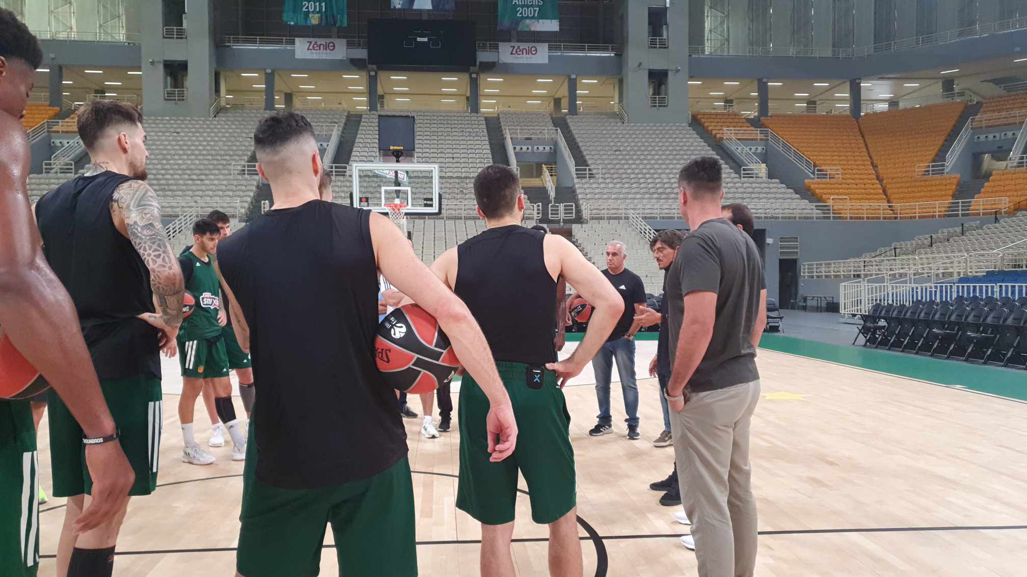 Παναθηναϊκός: Όσα έγιναν με Γιαννακόπουλο στο ΟΑΚΑ (pic)