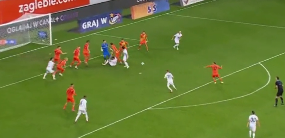 Λάθος από Διούδη, στέρησε τη νίκη από την Ζαγκλέμπιε (vid)