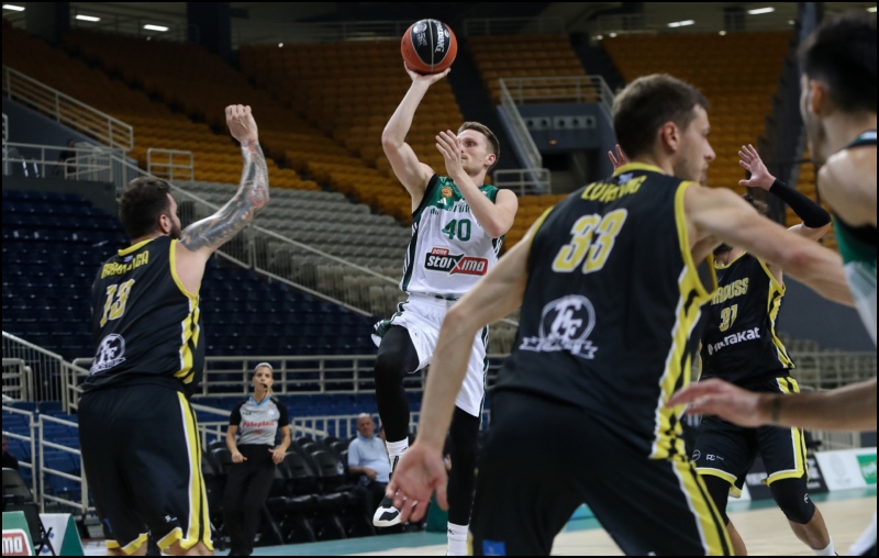 Παναθηναϊκός - Μαρούσι 82-71: Η κριτική των παικτών του Τριφυλλιού (vid)