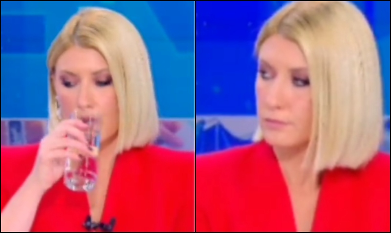 Viral: Οι αμήχανες αντιδράσεις της Σίας Κοσιώνη για το προβάδισμα του Δούκα (vid)