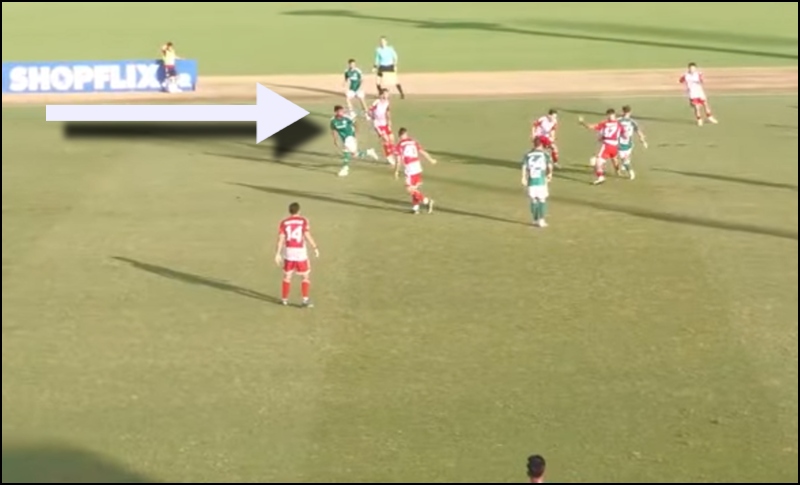 «Έκοψε» επίθεση του Παναθηναϊκού ο βοηθός - Ανύπαρκτο οφσάιντ (vid)