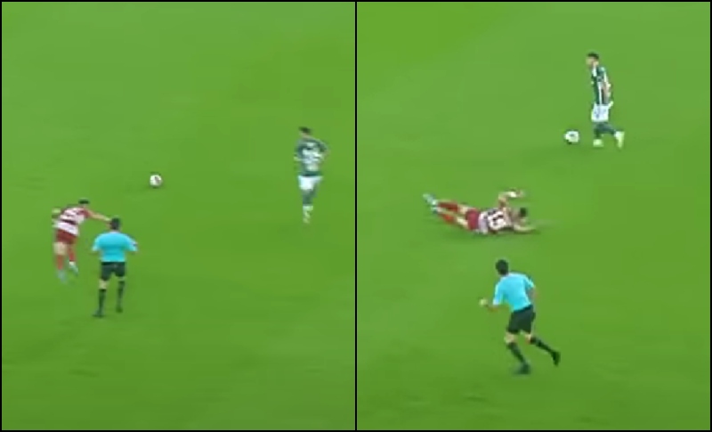 Έπος: Ο διαιτητής Μαρέσκα έριξε κάτω τον Αλεξανδρόπουλο! (vid)