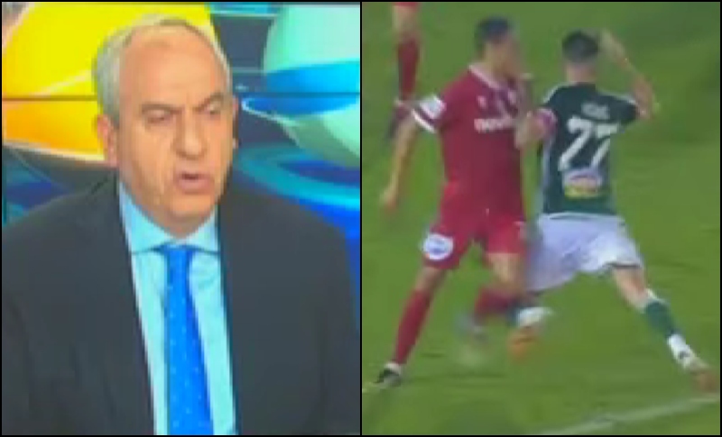 Βαρούχας: «Εφόσον δόθηκε παράβαση, ήταν πέναλτι στον Βέρμπιτς!» (vid)