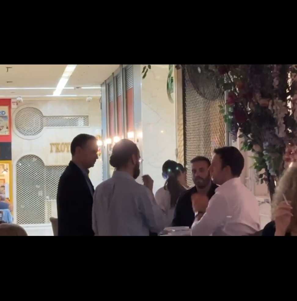 Δείπνο Κασσελάκη με Νίκο Παππά - Δείτε φωτογραφίες