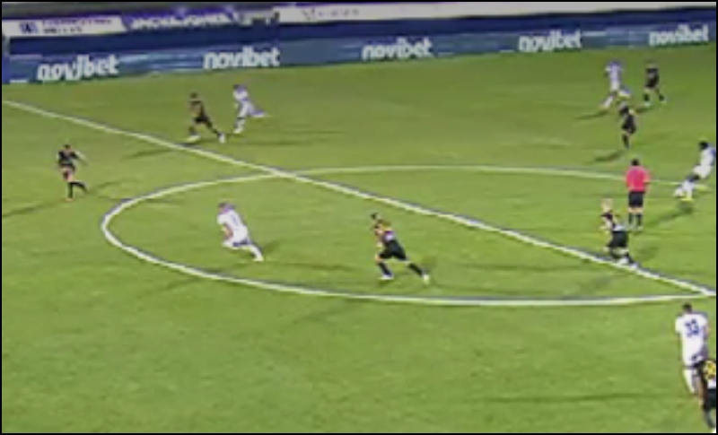 Οριακή φάση στο Κηφισιά - ΑΕΚ: Βγήκε τετ α τετ ο Οζέγκοβιτς, «οφσάιντ» έδειξε ο βοηθός! (vid)