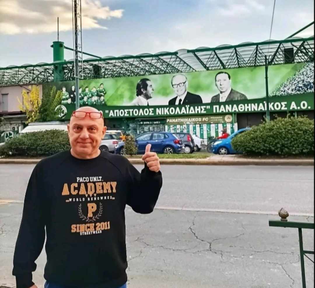 Ραπτόπουλος έξω από τη Λεωφόρο: «Θα το πάρει φέτος ο Παναθηναϊκός;» (pics)