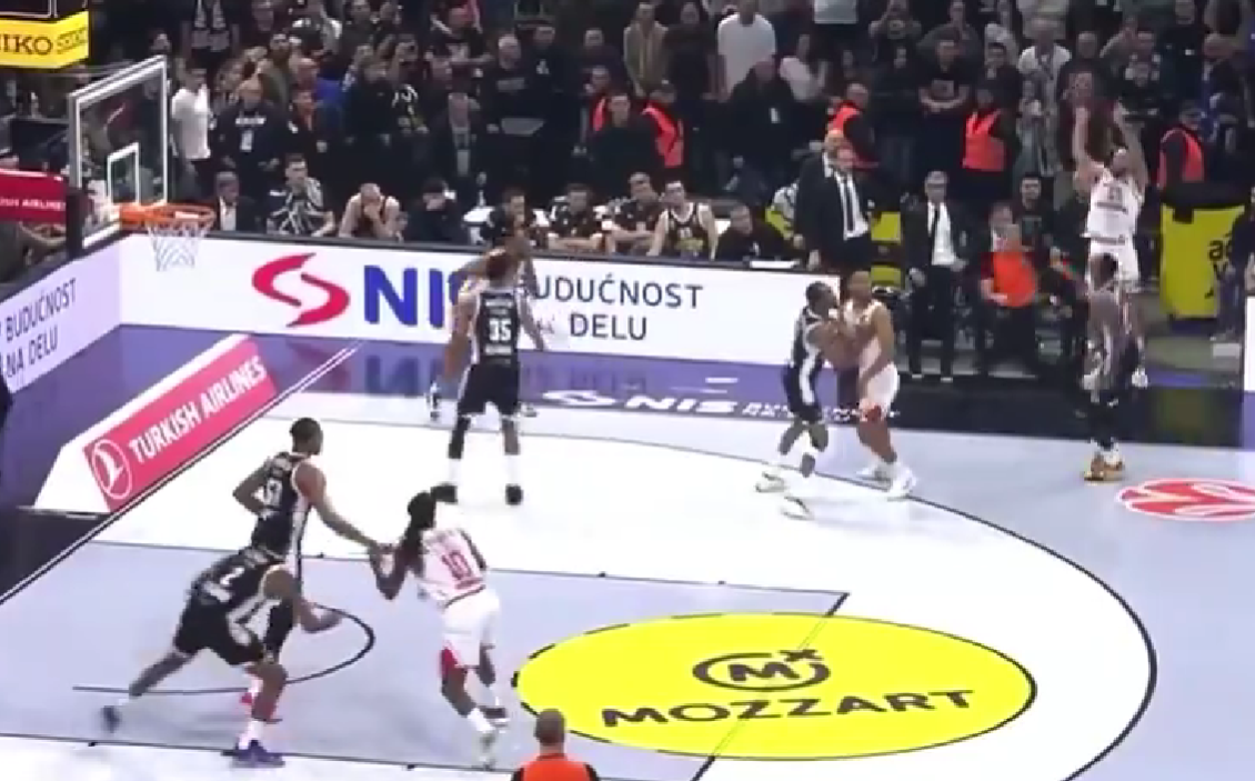 Buzzer beater ο Μάικ Τζέιμς, παράταση στο Παρτιζάν - Μονακό! (vid)