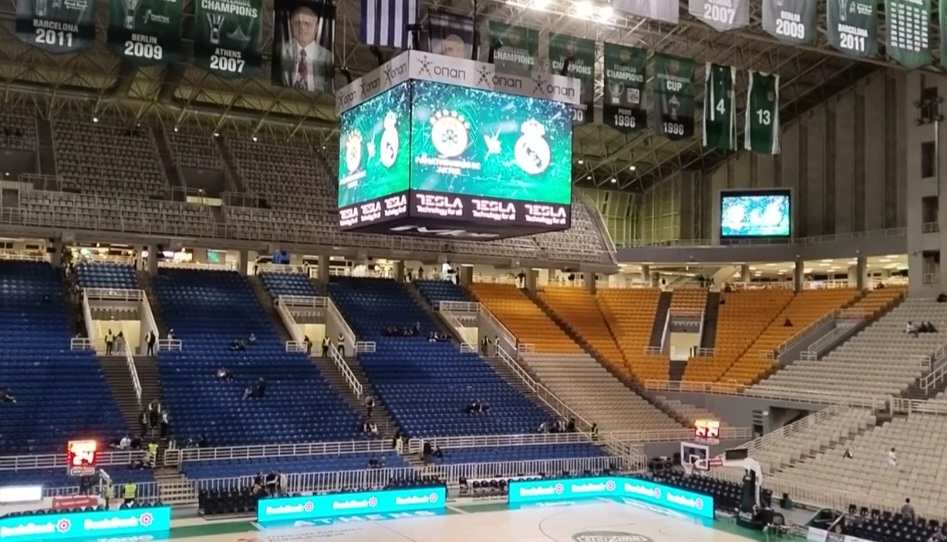 Παναθηναϊκός AKTOR-Ρεάλ Μαδρίτης: Σε Χριστουγεννιάτικο κλίμα το ΟΑΚΑ (vid)