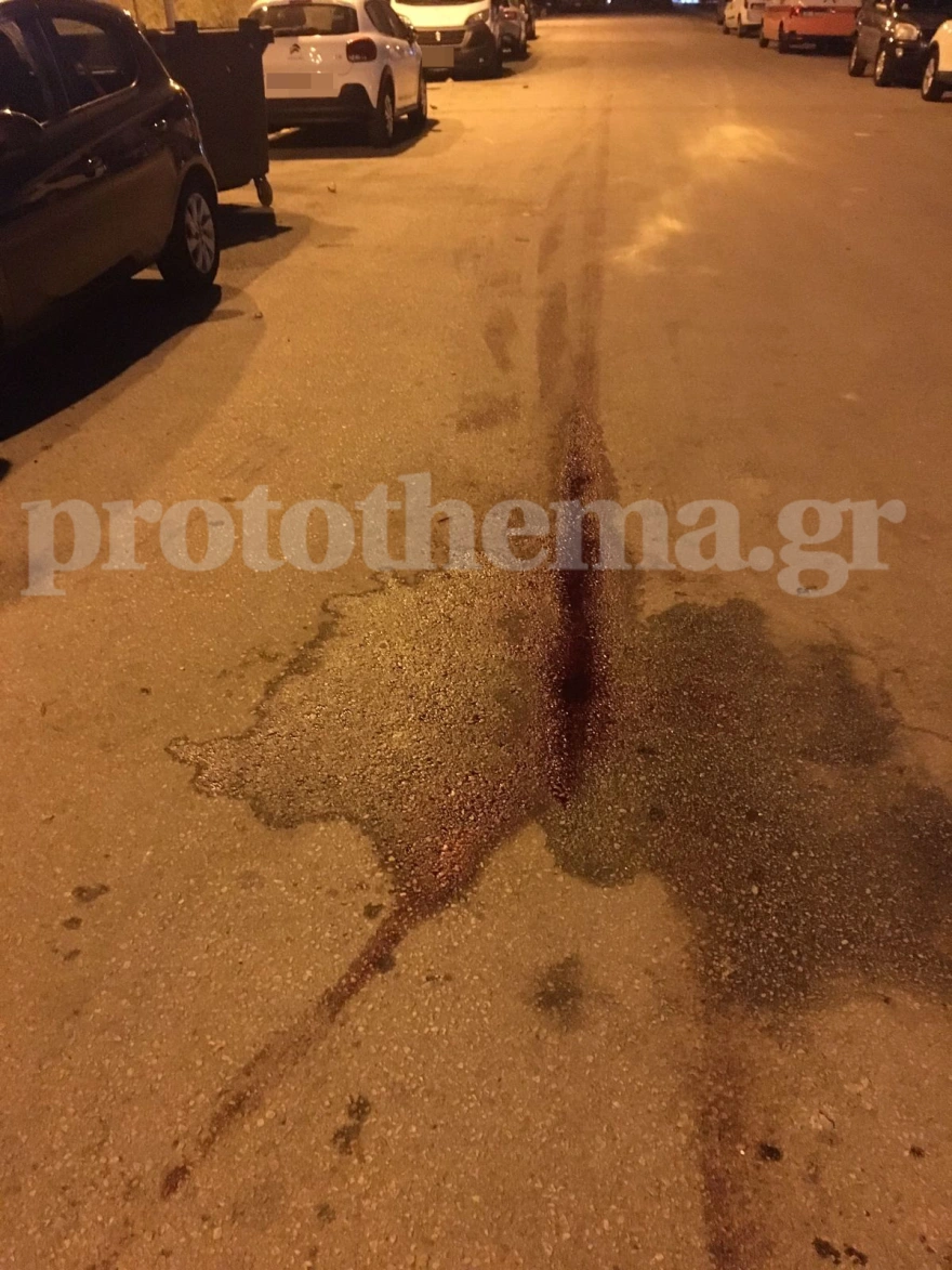 Ολυμπιακός - Παναθηναϊκός: Γεμάτο αίματα το σημείο που τραυματίστηκε ο αστυνομικός (pics)
