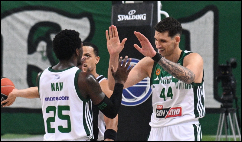 Παναθηναϊκός - ΠΑΟΚ 97-85: Η κριτική των παικτών του Τριφυλλιού