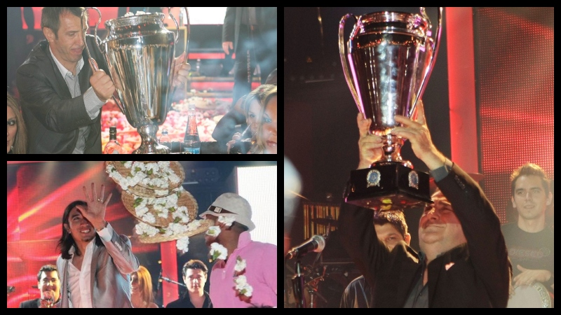 Όταν ο Παναθηναϊκός τα... έσπασε στον Βασίλη Καρρά μετά το νταμπλ! (vid)