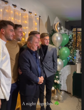 Παναθηναϊκός: Πλάνα από το δείπνο - Πειράγματα σε Τερίμ (pics)