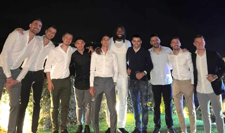 Γιόρτασε με παίκτες του Παναθηναϊκού την Πρωτοχρονιά ο Μιλουτίνοφ! (pic)