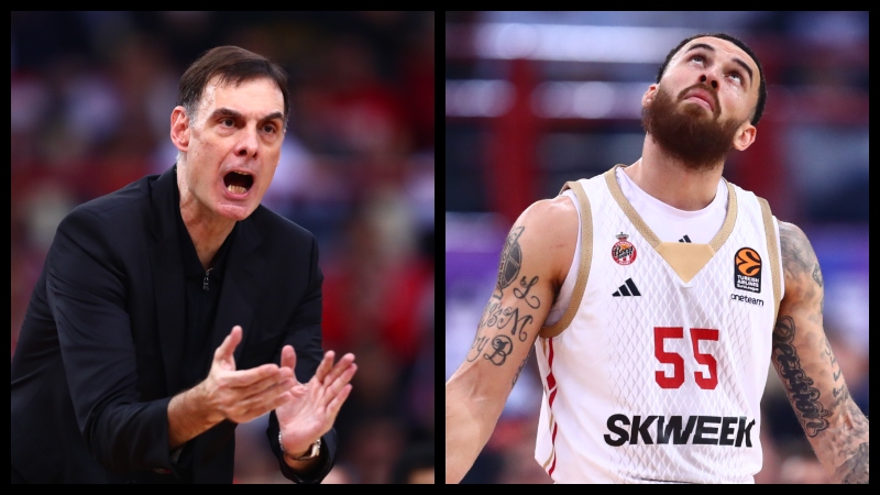 Αγκαλιάστηκαν Μπαρτζώκας - Τζέιμς και στο ΣΕΦ!