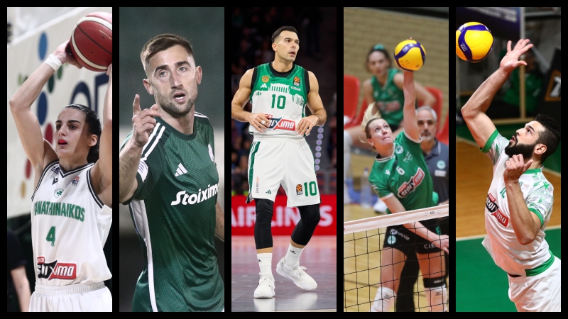 Ο γίγαντας «ξύπνησε»: Πρώτος σε όλα τα σπορ ο Παναθηναϊκός! (pics)