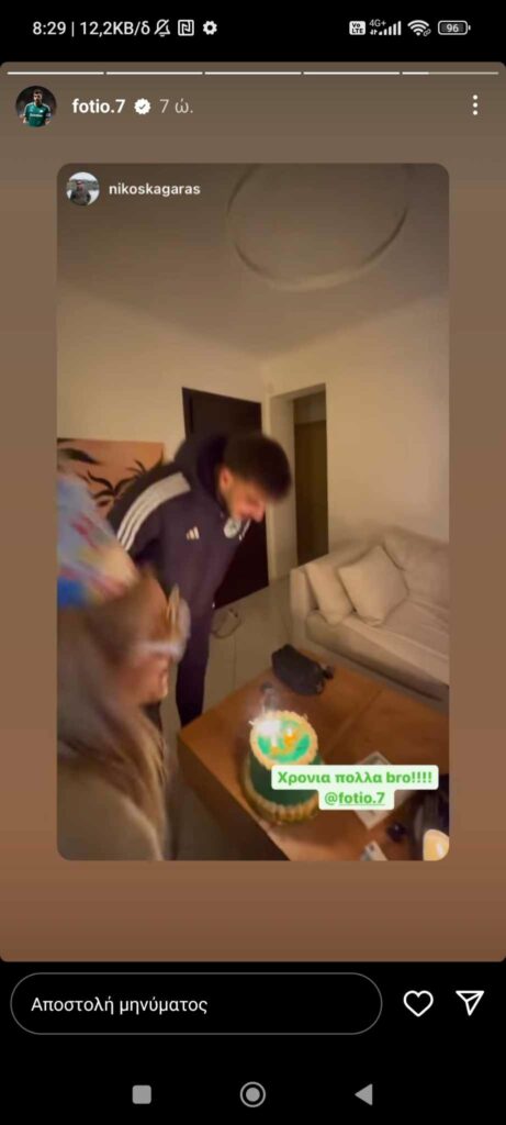 Ο Ιωαννίδης γιόρτασε τα γενέθλιά του μαζί με την Ελένη Βουλγαράκη - Φωτογραφίες