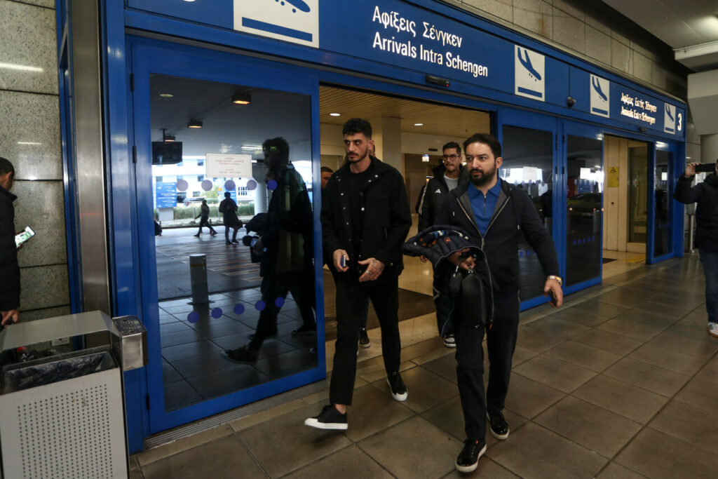 Παναθηναϊκός: Φωτογραφίες από την άφιξη του Ακαϊντίν