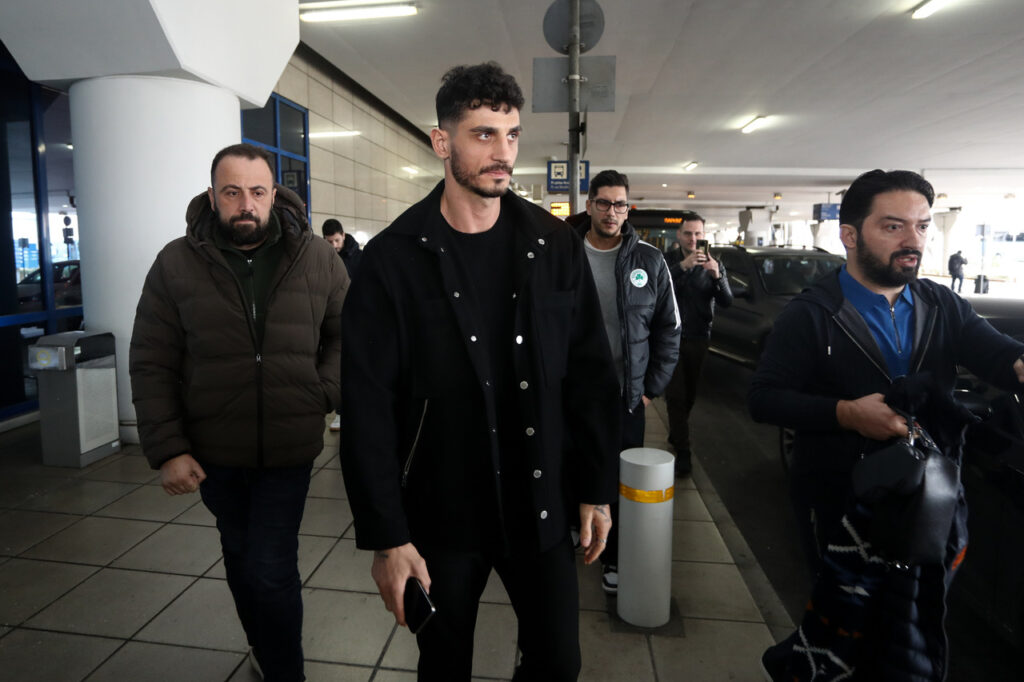 Παναθηναϊκός: Φωτογραφίες από την άφιξη του Ακαϊντίν