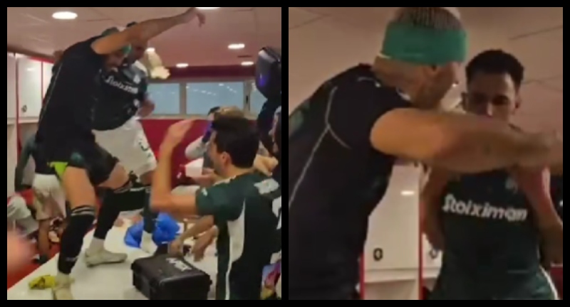 «Πράσινο» γλέντι στο Καραϊσκάκης - Χορευτικά από Λοντίγκιν και Ζέκα! (vid)