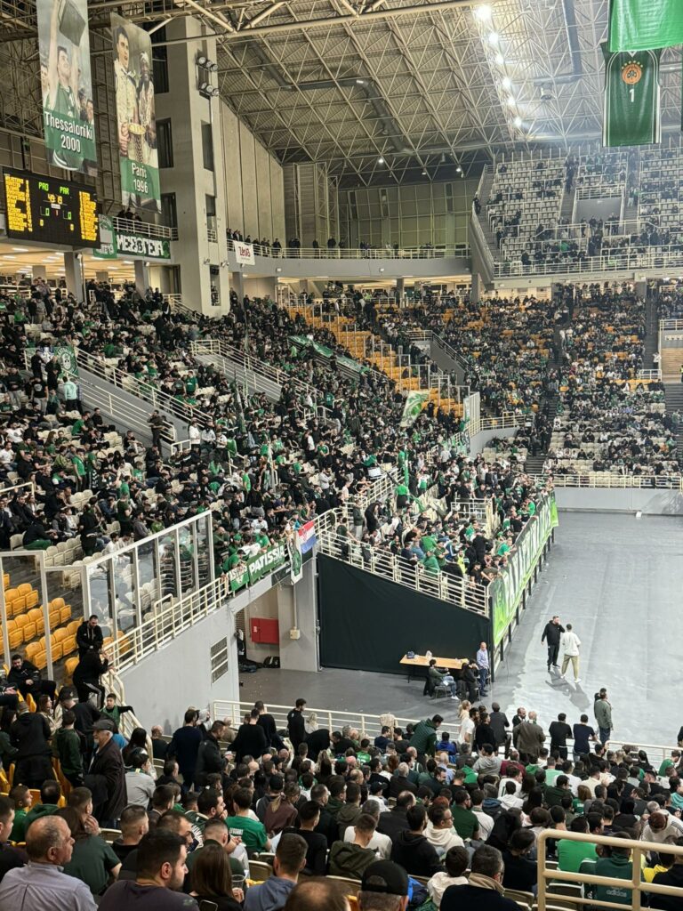 Παναθηναϊκός-Παρτίζαν: Ζεσταίνεται ο κόσμος στο ΟΑΚΑ (pic+vid)