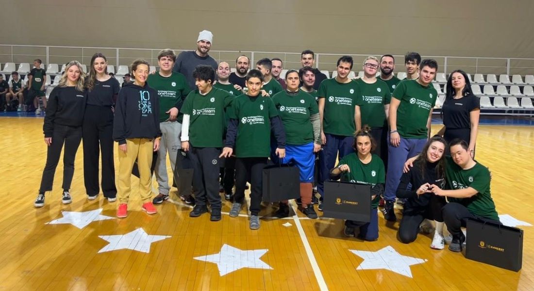 Στην προπόνηση του ONE TEAM η Zakcret