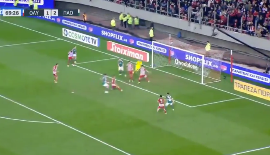 ΤΟΥΣ ΞΕΦΤΙΛΙΣΕ Ο ΠΑΝΑΘΗΝΑΙΚΟΣ - Τρίτο γκολ με Ιωαννίδη από ασίστ Μπερνάρ! (vid)