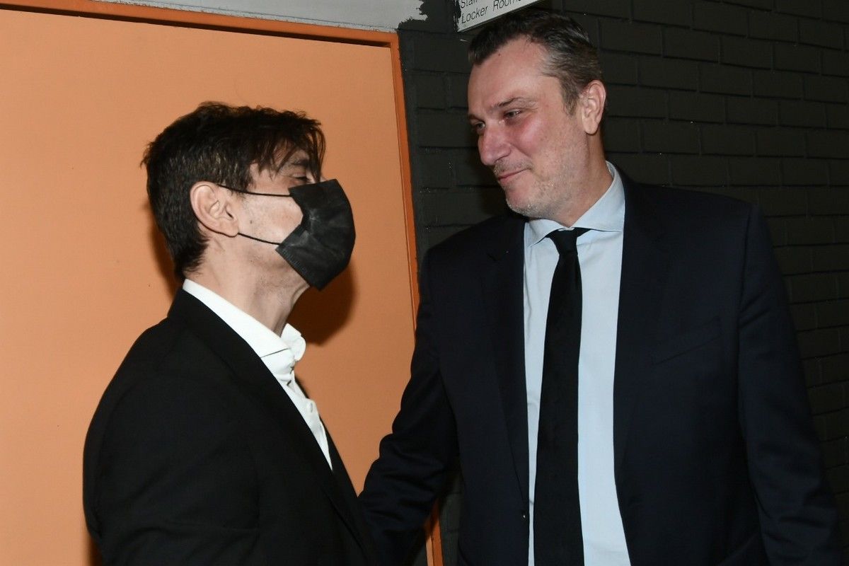 Ολυμπιακός-Παναθηναϊκός: Τα είπαν Γιαννακόπουλος-Λεπενιώτης πριν το τζάμπολ