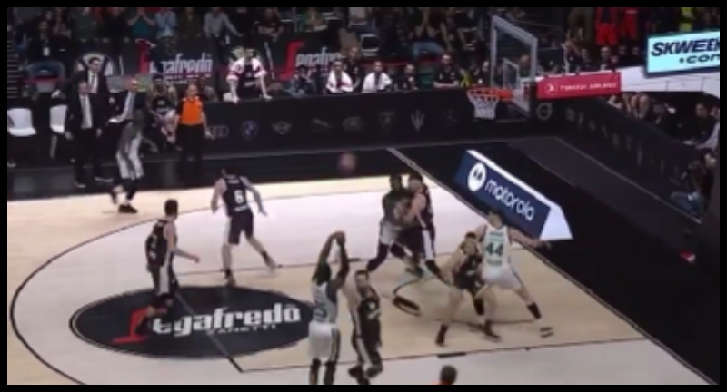 Παναθηναϊκός: Απίστευτο τρίποντο από τον Ναν μπροστά στον Σενγκέλια! (vid)