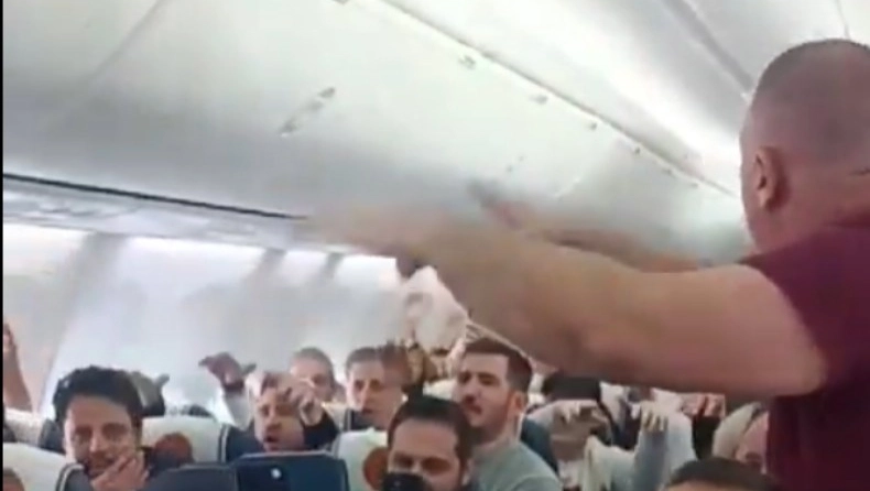 Παναθηναϊκός: Οι φίλοι του έκαναν ΟΑΚΑ την πτήση για Μόναχο (vid)