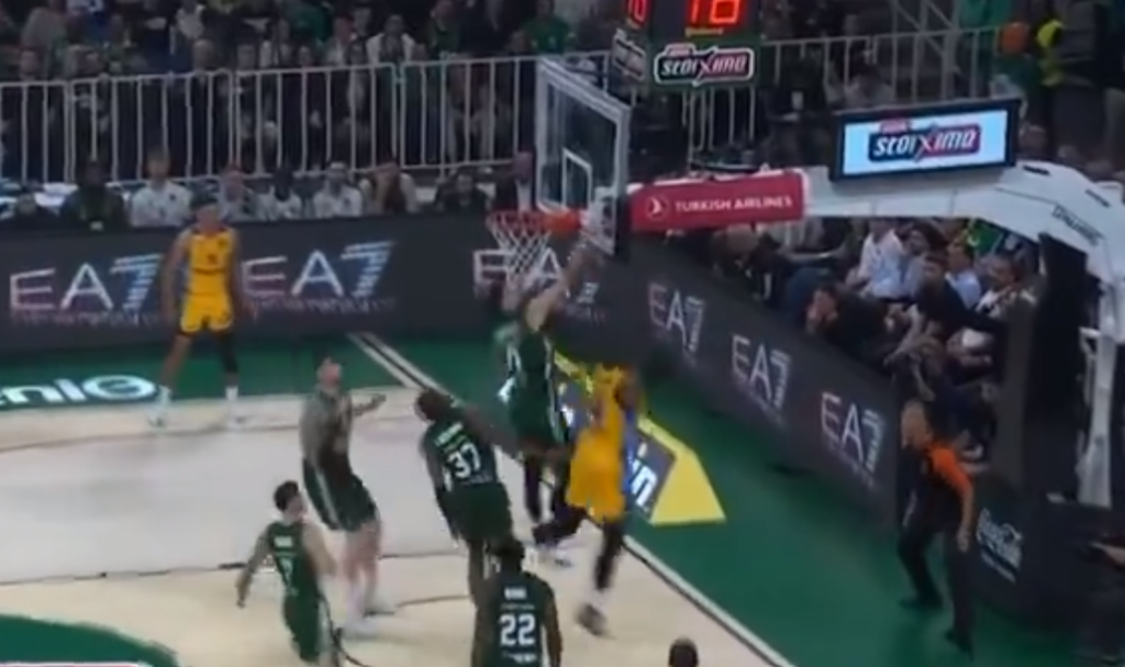 ΑΠΙΣΤΕΥΤΗ τάπα από τον Καλαϊτζάκη, πήδηξε... στα λάβαρα του ΟΑΚΑ! (vid)