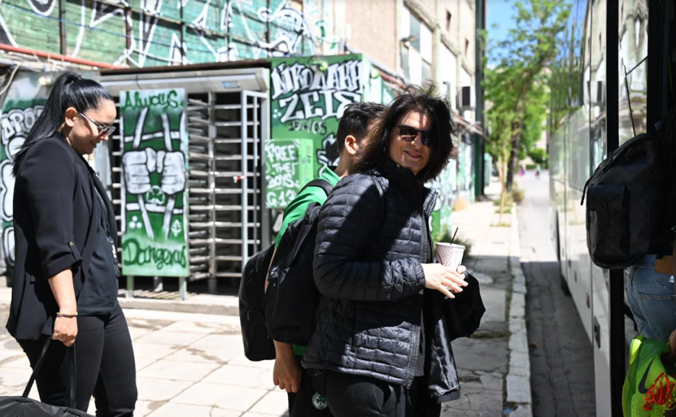 Αναχώρησε για το ΣΕΦ ο Παναθηναϊκός (pics)