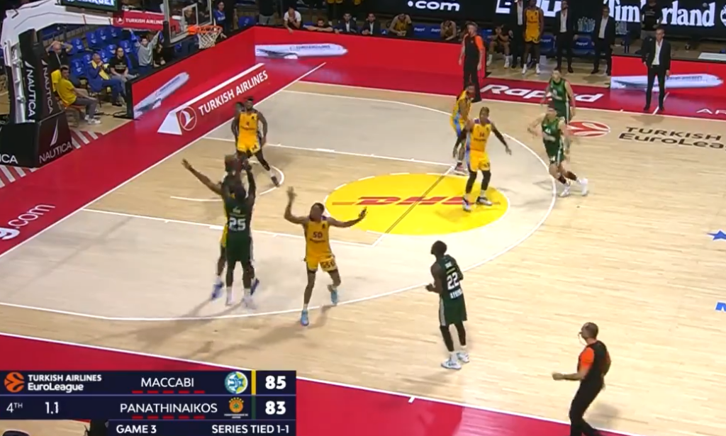 Μακάμπι-Παναθηναϊκός: Το χαμένο σουτ του Ναν για τη νίκη (vid)