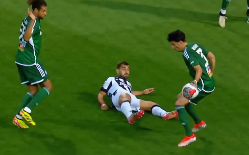 Διαμαρτυρήθηκε για χέρι - πέναλτι του Χουάνκαρ ο ΠΑΟΚ (vid)