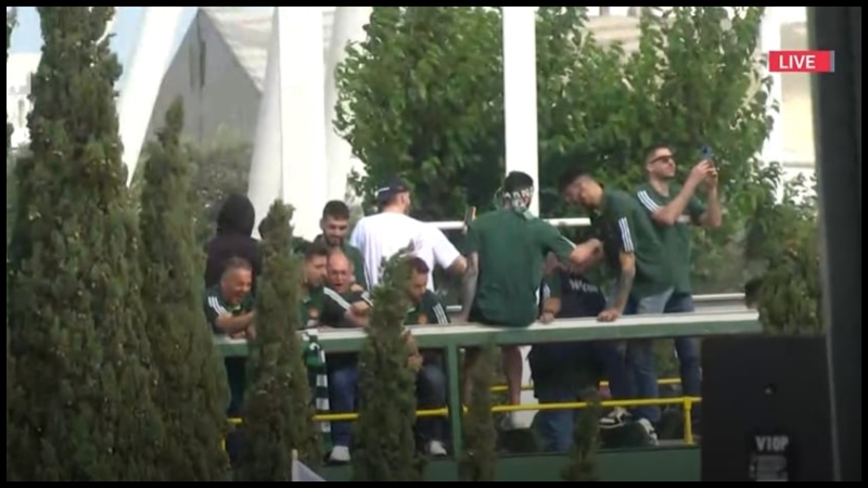 Επέστρεψε στο ΟΑΚΑ με το ευρωπαϊκό η αποστολή του Παναθηναϊκού (vid)