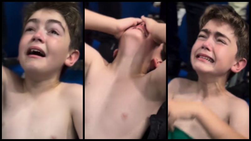 Πλάνταξε στο κλάμα μικρός φίλος του Παναθηναϊκού στο Βερολίνο με την κατάκτηση του 7ου (vid)