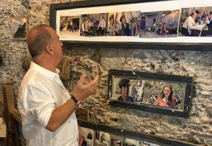 Στη Σικελία ο Φατίχ Τερίμ, «ταξίδεψε» στην ιστορία του κινηματογράφου (pics)