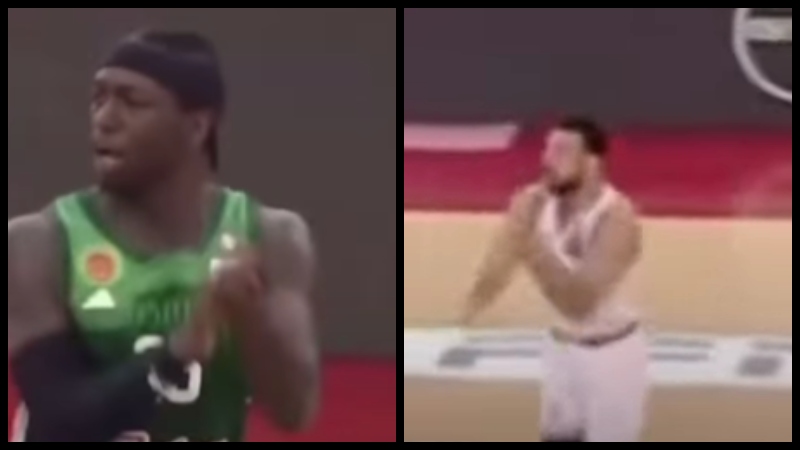 Ίδια διαμαρτυρία Γκος - Ναν, τιμώρησε μόνο τον «πράσινο» η Τσαρούχα! (vid)